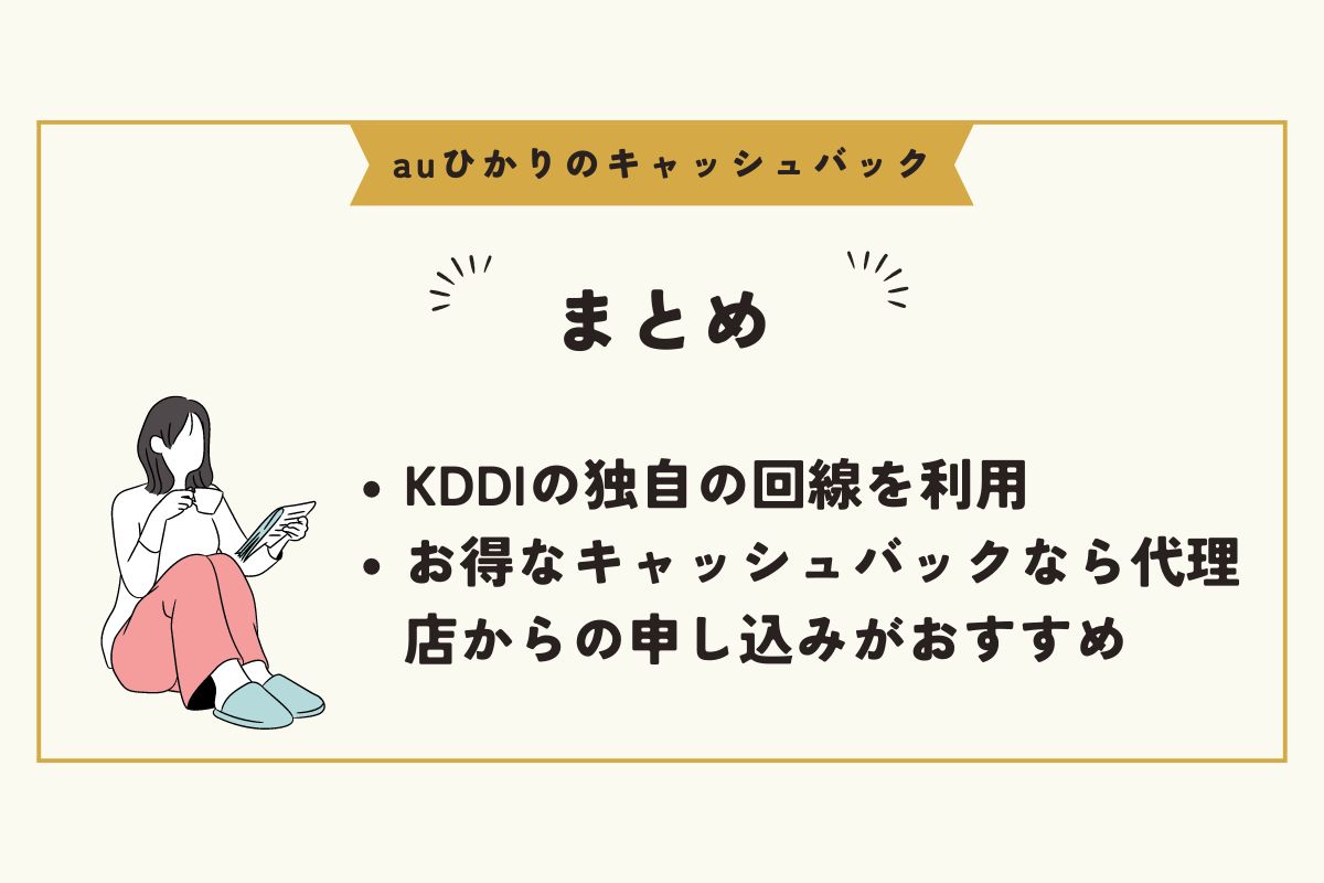 auひかり　キャッシュバック